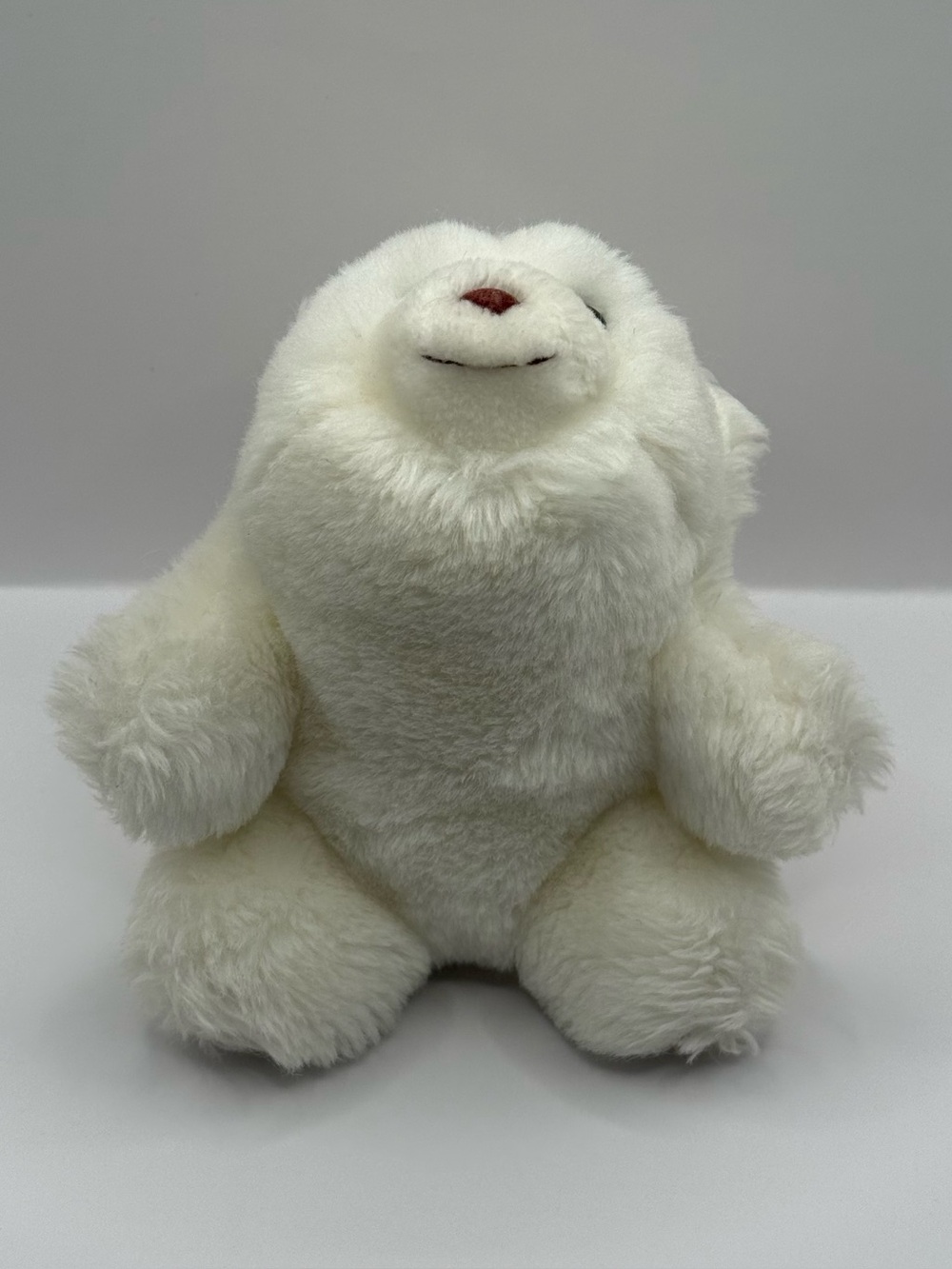 Vintage GUND Snuffles Polar Bear White Stuffed Animal Plush 1980 7”